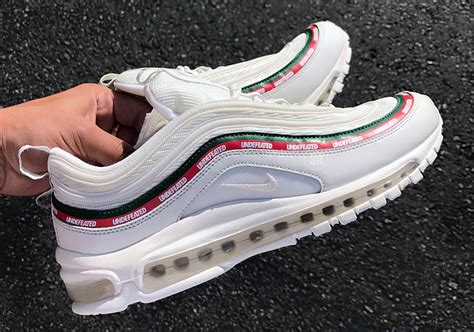 air max 97 undefeated white.